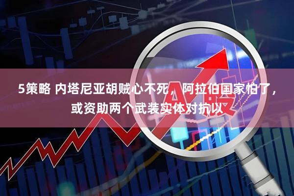 5策略 内塔尼亚胡贼心不死，阿拉伯国家怕了，或资助两个武装实体对抗以